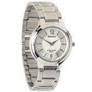 Seiko Men's Round Silver Dial Watch