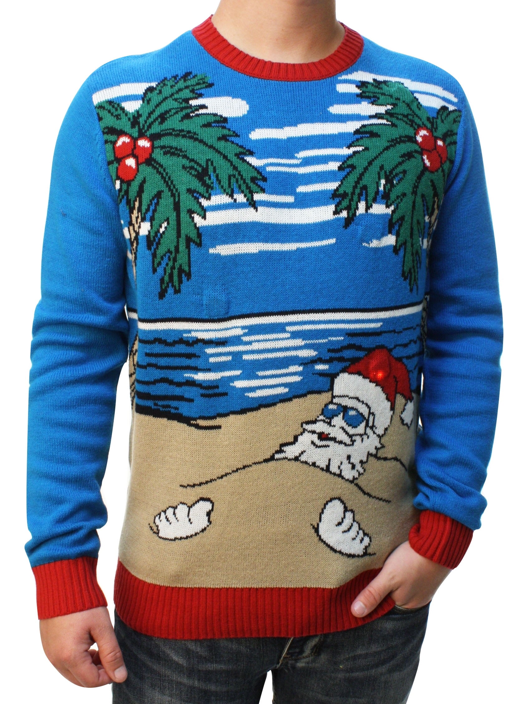 beach christmas sweater