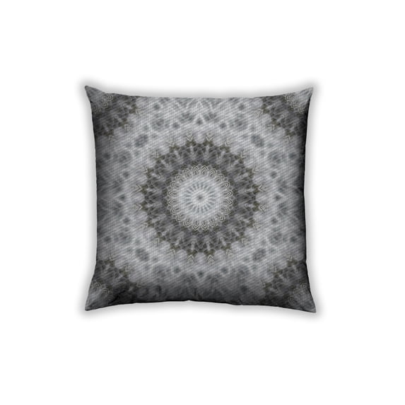 Ahgly Company Outdoor Square Patterned Throw Pillow, 18 inch by 18 inch