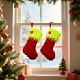 thumbnail image 5 of Gilded Plush Christmas Socks, Gift Bags, ChristmasCandies, Gifts and Decorative Items christmas decorations, 5 of 6