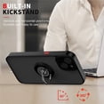 thumbnail image 5 of Magnetic Ring Covers for iPhone 15 13 12 11 14 Pro Max XS X XR Shockproof Matte Cases for iPhone 15 14 Plus 12 13 Mini SE Funda, 5 of 5
