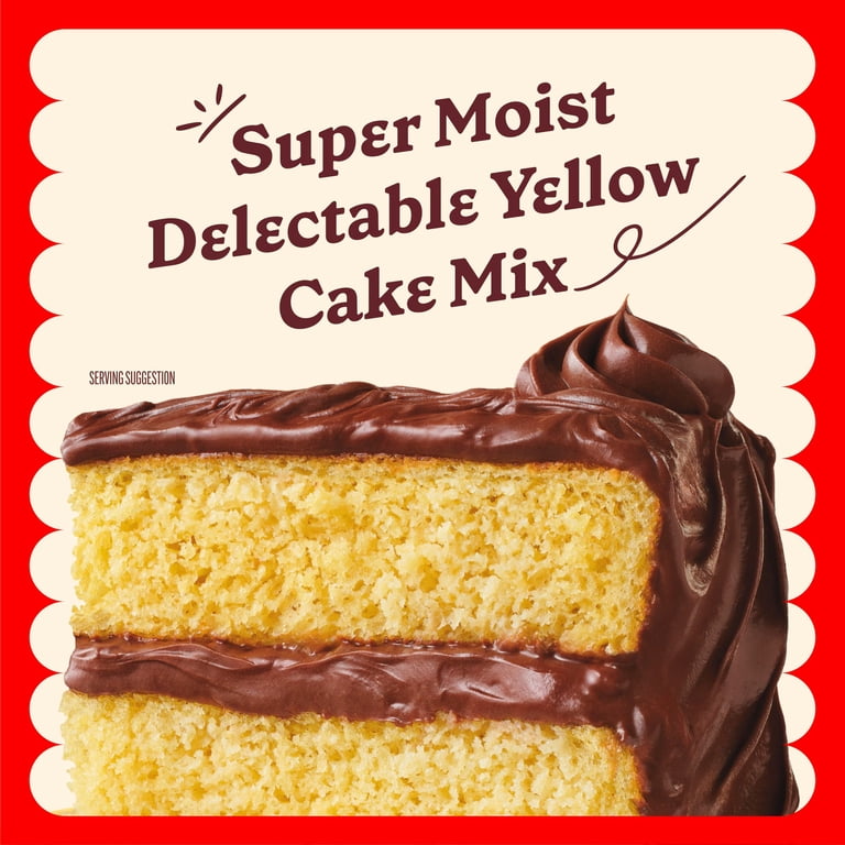 Betty Crocker, Cake Mix, 13.25 oz, Super Moist Yellow - Walmart.com Betty Crocker, Cake Mix, 13.25 oz, Super Moist Yellow - Walmart.com