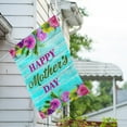 thumbnail image 3 of America Forever Happy Mother's Day Floral House Flag 28 x 40 inches Flowers Green Leaves Double Sided Holiday Seasonal Yard Outdoor Decorative My Mother is My Best Friend Flag, 3 of 5