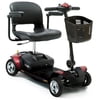 Go-Go Elite Traveler 4-Wheel Travel Scooter, Blue