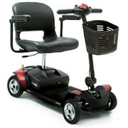 Go-Go Elite Traveler 4-Wheel Travel Scooter, Blue