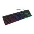 thumbnail image 2 of Teclado Mecánico Con Tapa Redonda Y Retroiluminación De Colores Mezclados, Juego Con Cable, Teclado De 104 Teclas Methold EL011935-00, 2 of 5