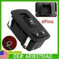 thumbnail image 3 of 68183751AD 8WINDOW SWITCH & BEZEL FRONT RIGHT PASSENGER For 2015-2021 CHALLENGER, 3 of 12