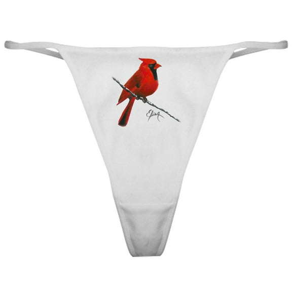 CafePress - Cardinal (2) Classic Thong - Women's Novelty Thong Panties Underwear
