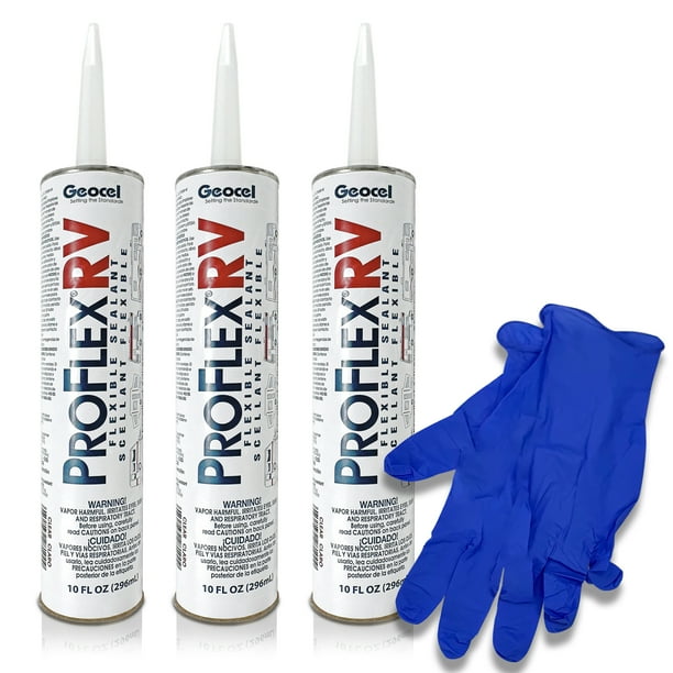 Geocel 28100 Proflex RV Sealant Clear SelfLeveling RV Roof Sealant and