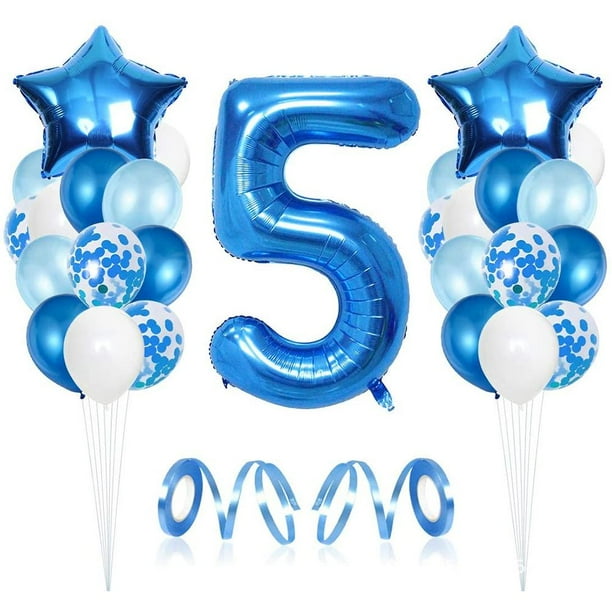 Globos De Cumpleaños Globo De Aluminio 44569 Años Juego De Globos Decoración De Fiesta seitruly HA040083-08