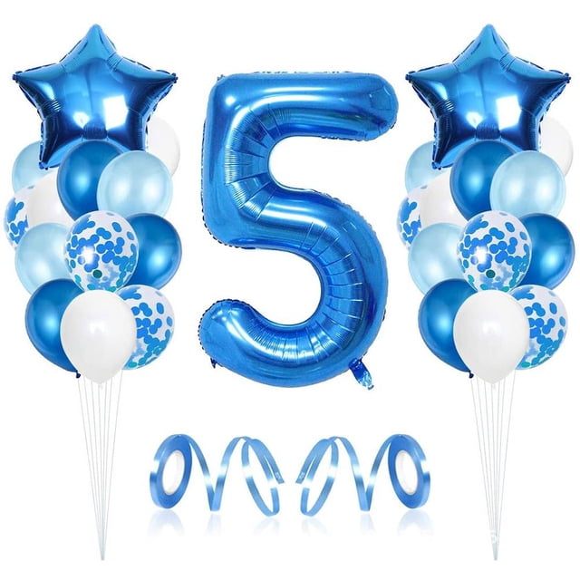 Globos De Cumpleaños Globo De Aluminio 44569 Años Juego De Globos Decoración De Fiesta Noticed HA040083-08