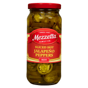 Mezzetta Sliced Hot Jalapeo Peppers, 16 fl oz Jar