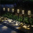 thumbnail image 2 of Wosthever Luces solares para caminos, farolillos solares para exteriores, farol de luna y estrella hueca, luces decorativas impermeables para pasarela, Iluminación y accesorios Wosthever HA035950-00, 2 of 6
