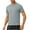 Gray, variant on Men's Workout T Shirts Moisture Wicking Athletic Gym Basic Tees Short Sleeve Plain Tshirts Summer Casual Tops