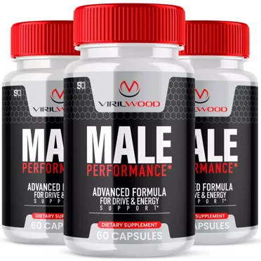 Virilwood for Men Advanced Formula Supplement with Premium Ingredients 180 Capsules