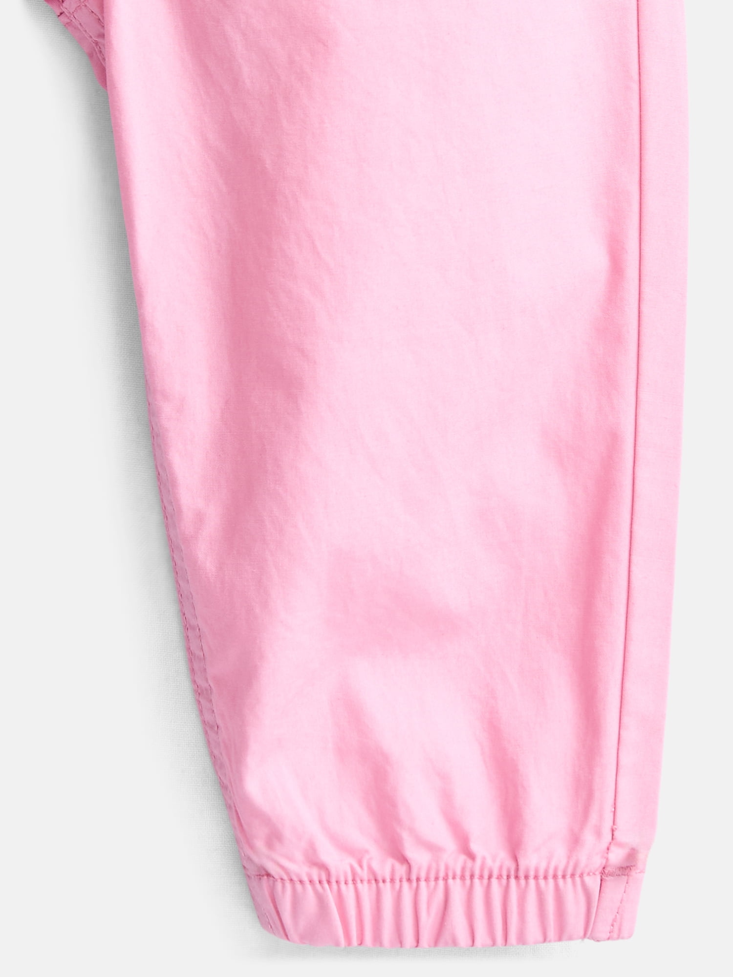 Wonder Nation Baby Girl Woven Joggers, Sizes 0-24 Months