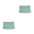 thumbnail image 4 of Minnieouse Borde de flecos de poliéster para manualidades y costura: elija una variedad de estilos Artesanía Ropa de bricolaje Borla verde claro verde claro 2Conjunto, 4 of 6