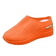 thumbnail image 5 of Women's Backless Wedge Casual Walking Shoes Non Slip Lightweight Mesh Slip On Platform Clogs, 5 of 6