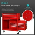 Mobile Bottom 8Drawer Detachable Home ToolBox Roller, Tool Chest