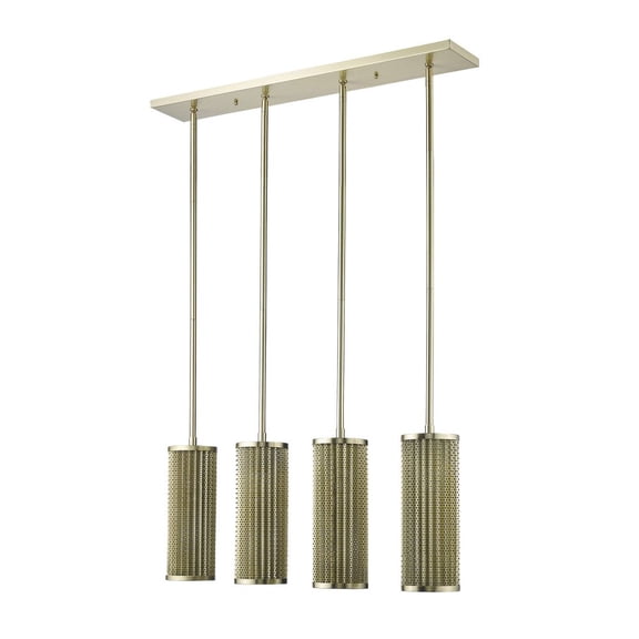 Acclaim Lighting - Basetti 4-Light Pendant in Modern Style - 5 Inches Wide by 14