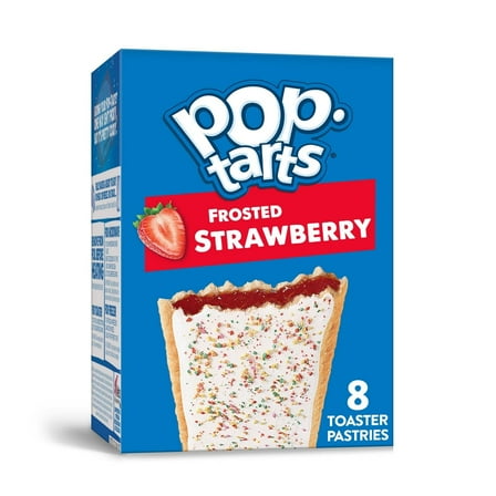 Pop-Tarts Frosted Strawberry Breakfast Toaster Pastries (Pack of 12)