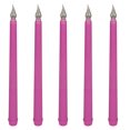 thumbnail image 2 of Dserhfy 5Pcs LED Glowing Candle Light Flameless Taper Candle Light Battery Operated Warm Light for Home Party, 2 of 8