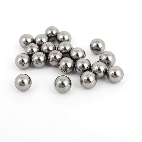 Silver Tone 7mm Dia Bike Bicycle Wheel Bearing Steel Balls 20 Pcs