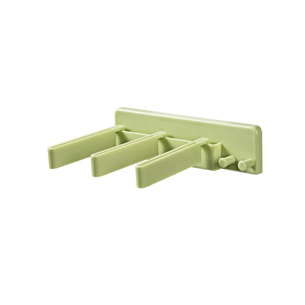 Inteprter Soporte para de 2 en 1, exprimidor de crema de tubo Facial de pared, estante dispensador de extracción doméstico desmontable Juegos de accesorios de baño Verde Inteprter HA065176-01