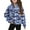 Blue, variant on ZACPNCV Half Zip Crop Sweatshirt for Girls Long Sleeve Pulr Tops Kids Lightweight Fleece Winter Clothes Olive Green 13-14 Years