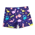 thumbnail image 1 of Toddler Boys Summer Swim Trunks Boy Swim Trunks Cartoon Print Stretch Swimwear Shorts Spring Bathing Suits For Kid 2-3T, 1 of 3