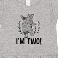thumbnail image 4 of Inktastic 2nd Birthday Bear 2 Year Old Boy Girls Toddler Dress, 4 of 5