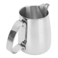 thumbnail image 7 of M Buder 304 Stainless Steel Milk Frother & Steamer Pitcher 350ml – Precision Spout, Ergonomic Handle, Dual‑Use Water & Coffee Cup, 7 of 7