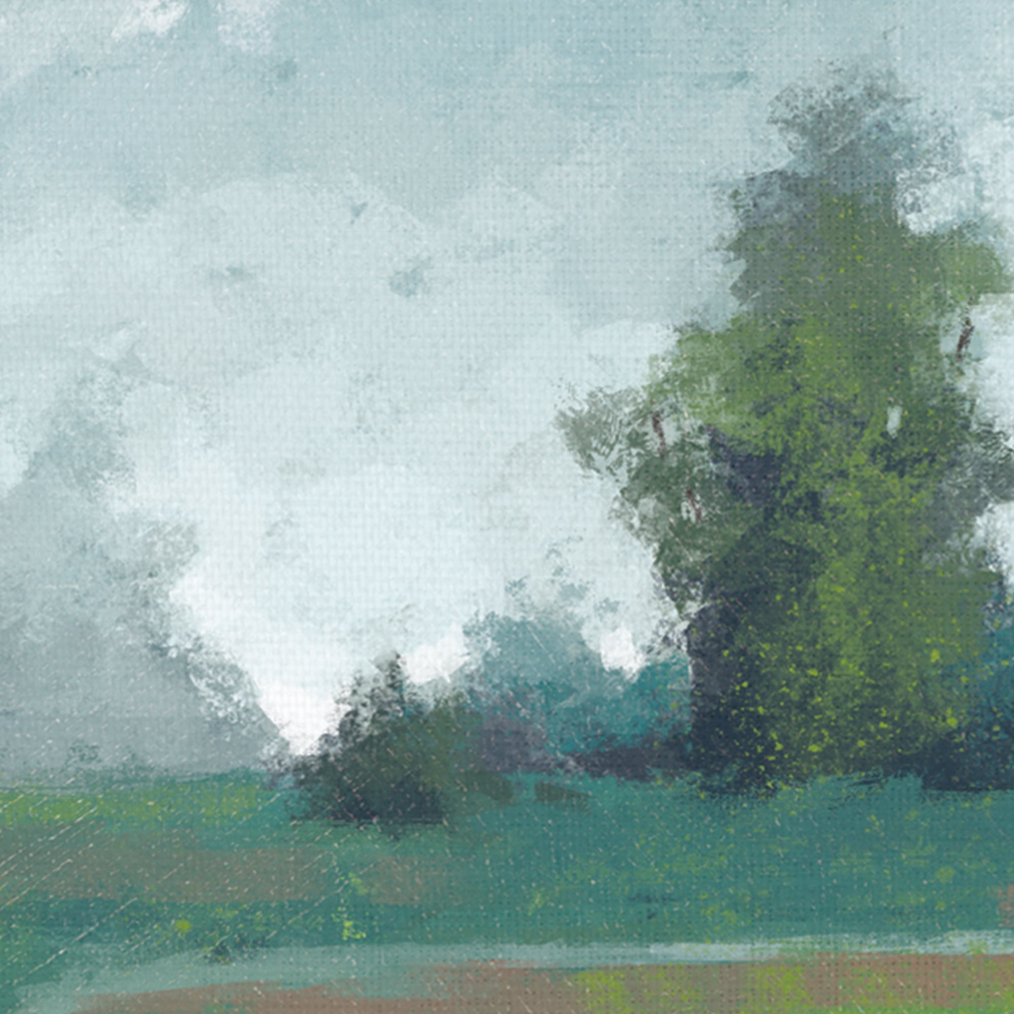 Country Landscape by Willowbrook Fine Art Canvas Art Print