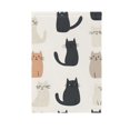 thumbnail image 6 of Yayeee Garden Flag 12" x 18" Double Sided Outdoor Yard Lawn Holiday Decorations, Cute Cartoon Cats, 6 of 6