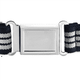 thumbnail image 5 of Buyless Fashion Kids Boys Toddler Adjustable Elastic Dress Stretch Belt with Flat Magnetic Buckle - 5099-Navy-White-Stripe, 5 of 7