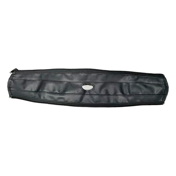 Funda protectora para asa de cochecito Funda protectora extraíble con cremallera Negro