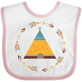 thumbnail image 3 of Inktastic Tribal Arrow Native Teepee Boys or Girls Baby Bib, 3 of 4