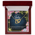 thumbnail image 5 of To My Wife En el día de su Boda Inseparable Necklace, 5 of 20