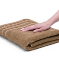 Egyptian Cotton with Dryfast Cobblestone Hand Towel