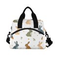 thumbnail image 6 of FORMRS Reusable Lunch Bag for Work School Leakproof Insulated Cooler with Adjustable Shoulder Strap, Cartoon Bunnies, 6 of 6