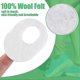 thumbnail image 3 of 2025 60 Pack Callus Pads Soft Felt Callus Oval Shape Corn Pads, White, 3 of 5