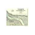 thumbnail image 2 of Historical Civil War Map - Vicksburg Mississippi Vicinity - Wrotnowski 1863 - Vintage Wall Art, 2 of 4