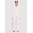 thumbnail image 2 of Women's High Waisted Cable Knit Pull On Pants, 2 of 4