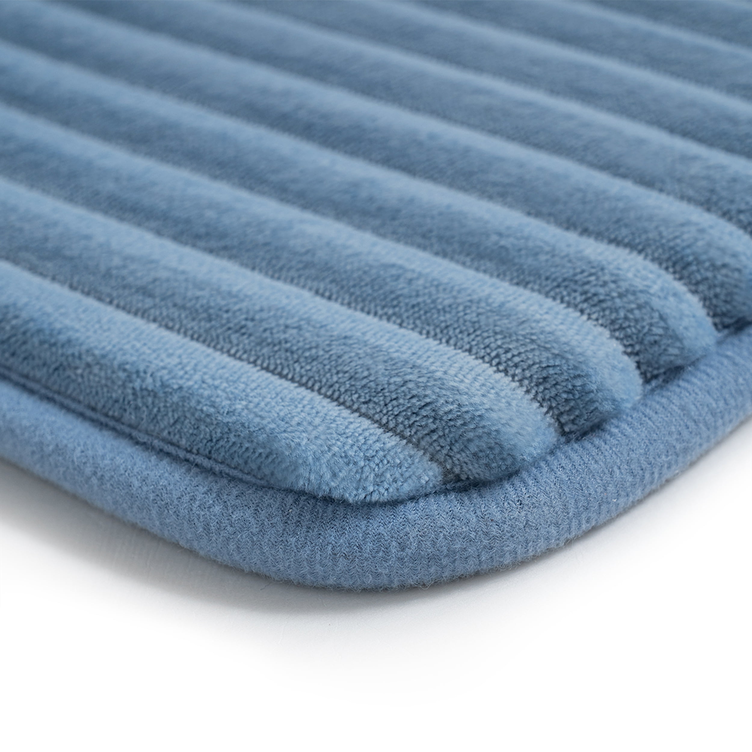 Mainstays Blue 2-Piece Performance Foam 20"x 32" Bath Rug Set