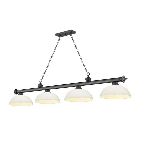 4 Light Billiard in Traditional and Classical Style-18.75 inches Tall and 14 inches Wide Bailey Street Home 372-Bel-4596750
