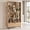 Natural, variant on Giantex 64" Tall Freestanding Wooden Bookcase, Display Storage Organizer for Home Office, Natural