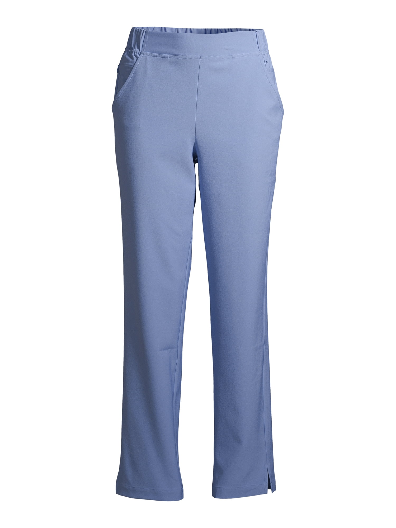 ClimateRight by Cuddl Duds Modern Fit Straight-Leg Flat Front Scrub Pant (Women's and Women's Plus), 1 Count, 1 Pack