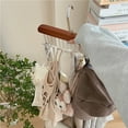 Motorized Closet Rack 2 Pack Tie Rack Hanger with 360° Rotating Hook, Space Saving Closet ...