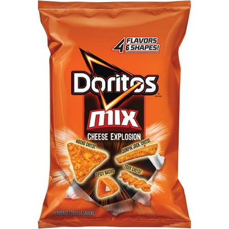 UPC 028400589161 product image for Doritos Mix Cheese Explosion Chips, 9.5 oz | upcitemdb.com