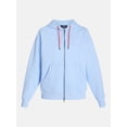thumbnail image 7 of Athletic Works Women's and Women's Plus Full Zip Fleece Hoodie, Sizes XS-4X, 7 of 7